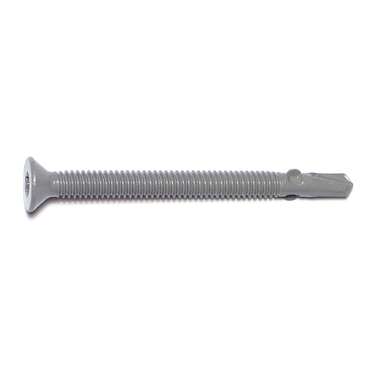 1/4 x 3" Gray Long Life Saberdrive Floorboard Self Drilling Screws w/ Wings 29 pcs.