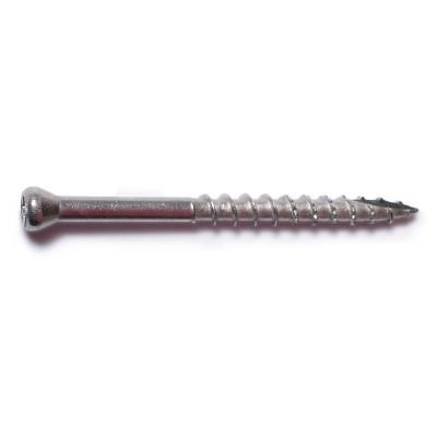 8 x 2" Star Drive Stainless Steel Trim Screws 1 lb. Tub (173 pcs.)